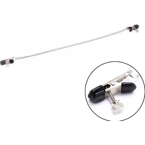 2020 Butterfly Style Clamp Nipple Metal Chain Nipple Milk Clips Breast Clip Slaves Nipple Clamps for Couples