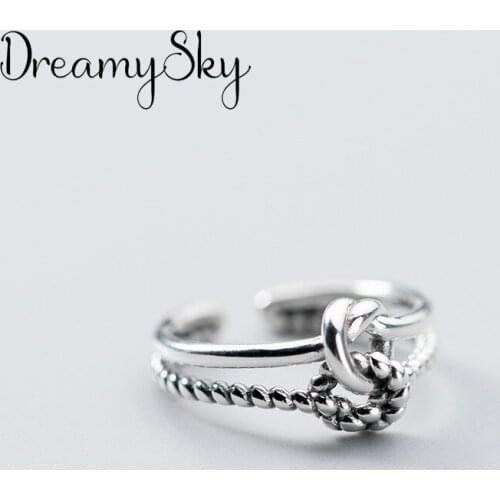 2020 Punk Vintage Bowknot Bow Rings For Women Charming Ring Bohemian Wedding Fashion Jewelry Party Gifts