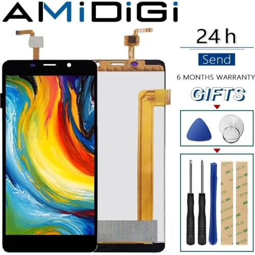 For Leagoo M8 LCD Display+Touch Screen Digitizer Repair Parts for Leagoo M8 Pro LCD Screen Glass Panel Sensor+ Tools