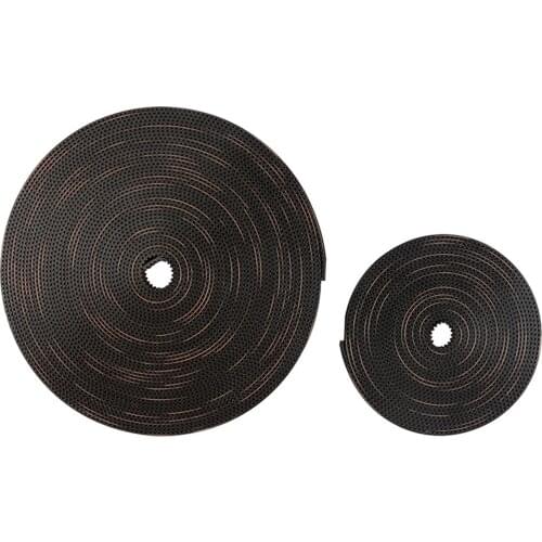 2M/5M For GATES-LL-2GT 2GT Belt Synchronous Belt GT2 Timing Belt Width 9MM Wear Resistant For Ender3 Cr10 Anet 3D Printer