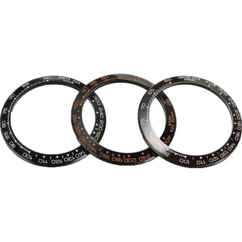 38.5MM Ceramic Watch Bezel Watch Face Inner Diameter 30.5mm Scale Suitable For 116500 - 116520 Watch Replacement Accessories