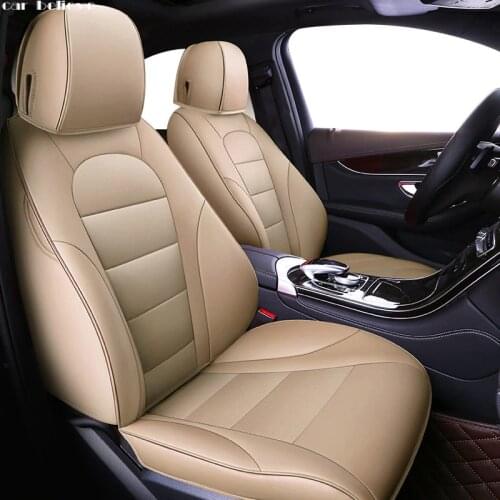 Car Believe car seat covers For skoda superb 2 3 octavia 2 a5 fabia 1 karoq rapid yeti Kodiaq 2018 covers for vehicle seat