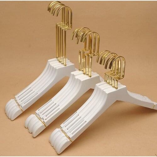 10pcs/lot Wood Hanger 10cm Hook Wooden Clothes Rack （30PCS CAN LOGO