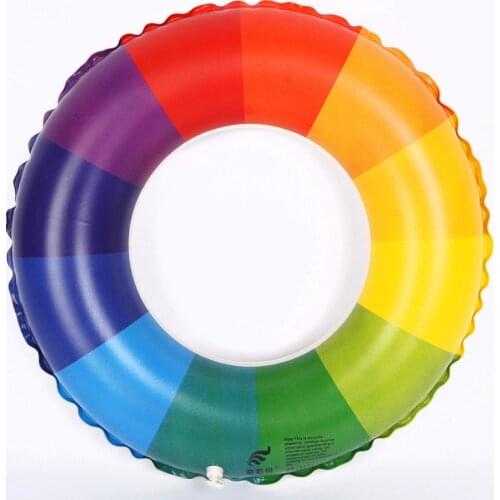 Kids Children Adult Swimming Circle Inflatable Life Buoy Thickening Armpit Sitting On Seat Ring Swimming Laps