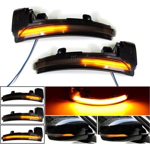 Dynamic Flowing Water Blinker LED Rearview Mirror Turn Signal Light For Land Rover LR4 Discovery Range Rover Sport Evoque MK IV