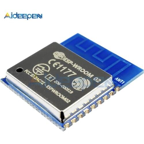 ESP8266 Serial WIFI Model ESP-WROOM-02 2Mt Bytes Remote Transceiver Wireless Module ESP WROOM 02 4M 32Mbit ESP-13