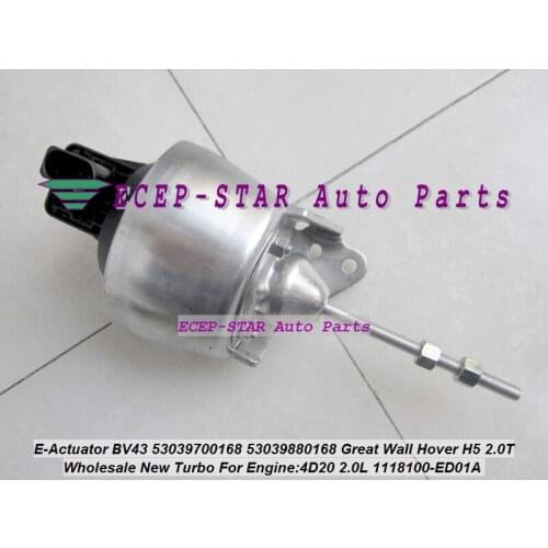 Turbo Electronic Actuator BV43 0168 53039700168 53039880168 1118100-ED01A 1118100ED01A For Great Wall Hover H5 2.0T 4D20 2.0L