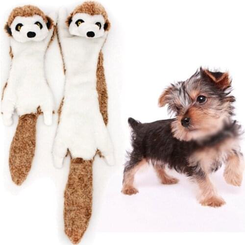 Pet Animals-shaped Toy-Elephant Plush Squeaky , Dog Bite-resistant Chew Toy