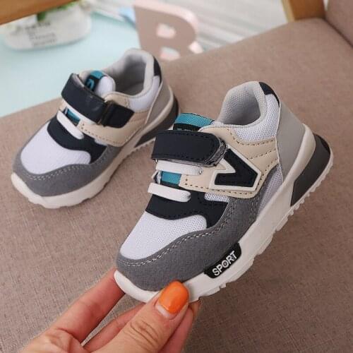 Spring Autumn Kids Shoes Baby Boys Girls Childrens Casual Sneakers Breathable Soft Anti-Slip Running Sports Shoes Size 21-30