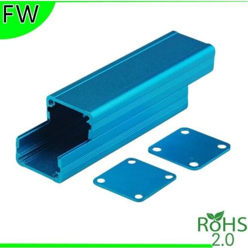 Small square tube mobile power metal boxes enclosure 24*25*80mm