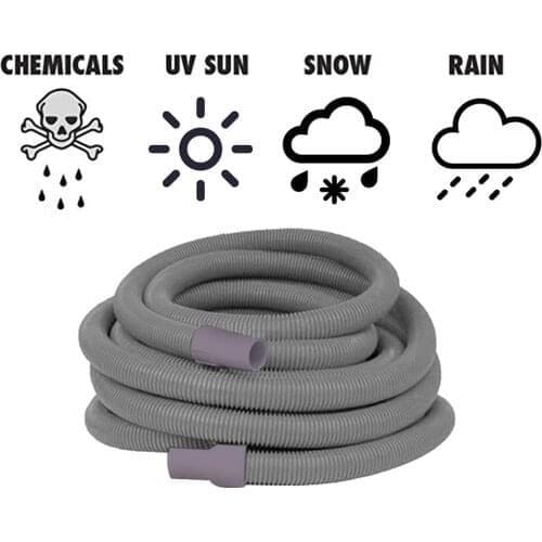 9m Heavy Duty Pool Vacuum Hose In-Ground Pool Vacuum Hose With Swivel Cuff Pool Vacuum Hose Cleaning Accessories
