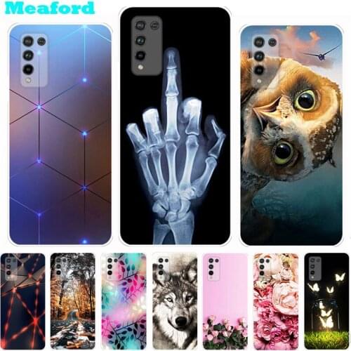 Cartoon Case For Huawei Honor 10X Lite Case Silicone Soft TPU Back Cover For Honor 10X Lite Case Honor10X Lite Bumper 10 X Lite