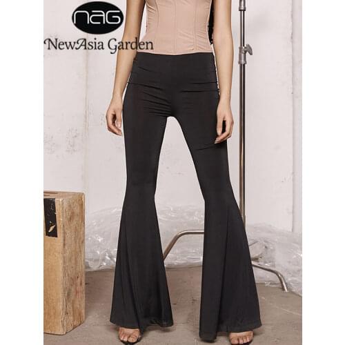 Женские брюки с высокой талией NewAsia Garden China At AliExpress