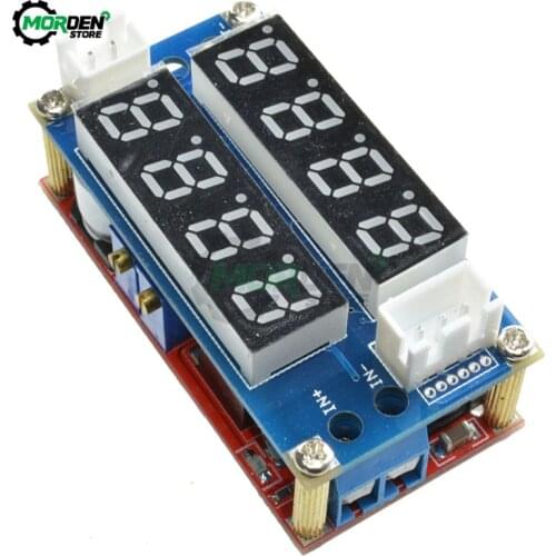 5A Adjustable Power DC-DC Step-down Charge Board LED Driver Voltmeter Ammeter Constant current constant voltage Regulator Moudle