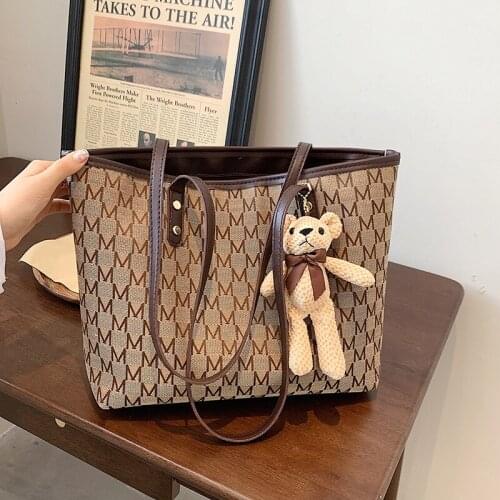 Luxury Handbag Womens Designer Retro Print High Quality Large Capacity Crossbody 2021 New Fashion Womens Handbag