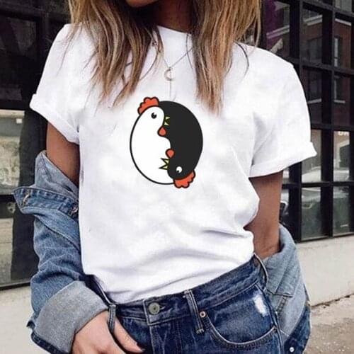 Super Cool Yin Yang Chicken Shirt, Funny Shirt, LOL Shirt, Popular Shirt, Trending Top, Chicken Lovers, Chicken Shirts