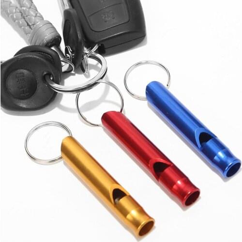 Outdoor Rescue Emergent Pendant Gear Camping Hiking Portable Mountaineer Survival SOS Help ToolHandmade Brass Whistle