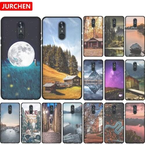 JURCHEN Ultra-thin Silicone Phone Case For LG Stylo 5 Stylo5 Cover Soft Cute TPU Back Cover For LG Stylo 5 Case Funda Coque Capa