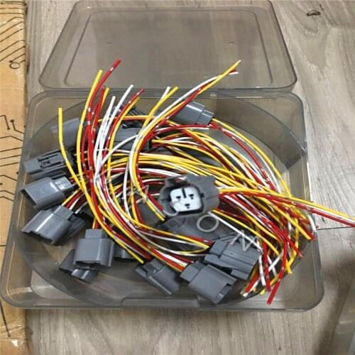 High Quality SK200-6 Excavator Pressure Sensor Convert Plug