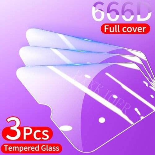 3 Pcs Screen Protector Tempered Glass For Huawei P30 P20 Mate 20 10 P40 lite E P smart 2021 2020 Pro Z S 2019 Protective Glass