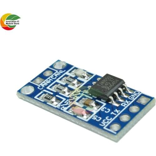Ziqqucu TJA1050 CAN Bus Controller TJA1050 CAN Controller Interface Module Bus Driver Interface Module DC 5V PCB Drive Board