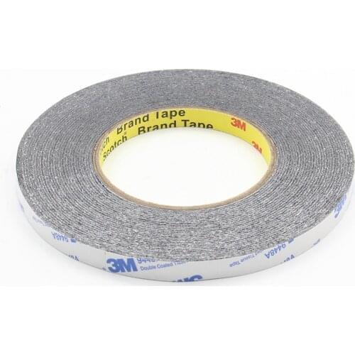 1Pc 5mm x 50m Super Slim & Thin Black Double Sided Adhesive Tape for Mobile Phone Touch Screen/LCD/Display Glass