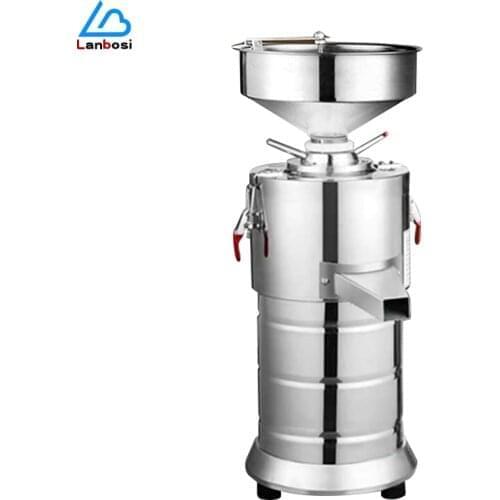 110V/220V 1.5KW Sesame Sauce Grinder Electric Peanut Butter Machine Commercial Automatic Stone Plate Grinder