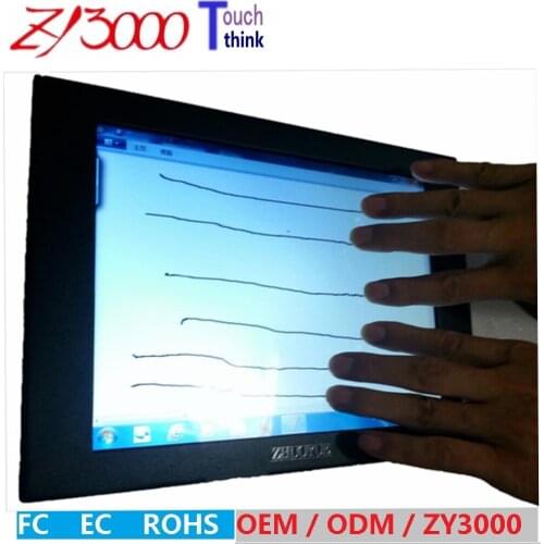 2017 D-sub Serial Usb Promotion Car Detector New Stock 12 Inch 1024*768 Multi Capacitive Touch Screen Monitor