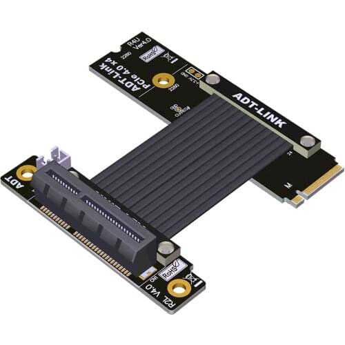 4.0 Full Speed M.2 NVME TO PCIE X4 Extension Cable 4X To M2 M KEY NVME SSD Motherboard interface PCI-E4.0 Adapter Converter