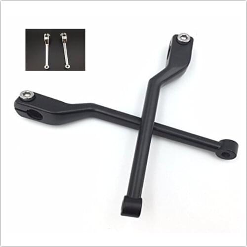 Aftermarket free shipping Motorcycle parts Black Heel/Toe Shift Lever For Harley FLST FLT FLHT Road King Street Glide CVO chrome