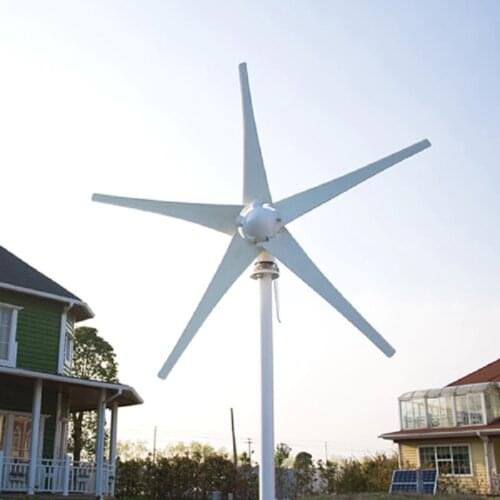 Free Energy Quiet 400W Wind Turbine Generator 24V For Residence Use