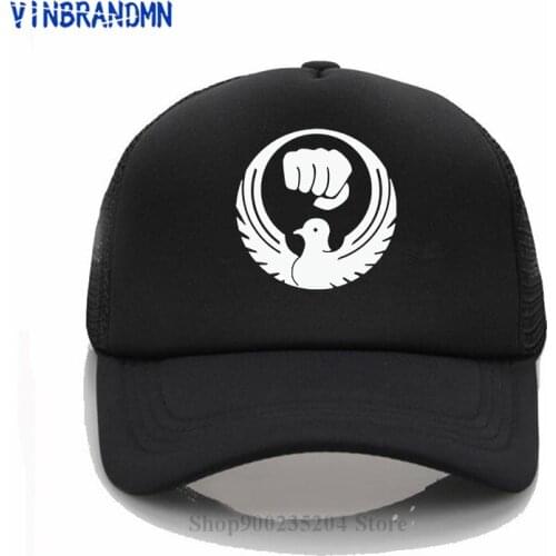 Japanese style Wado Kai Karate Baseball cap Anime Black karate sun hat Casual Fitness Crew Homme Pure Cotton Outdoor unisex hats