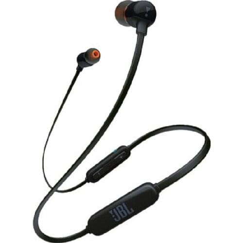 JBL T110BT Wireless Bluetooth earphone neck hanging sports earphone magnetic neck hanging running music line control
