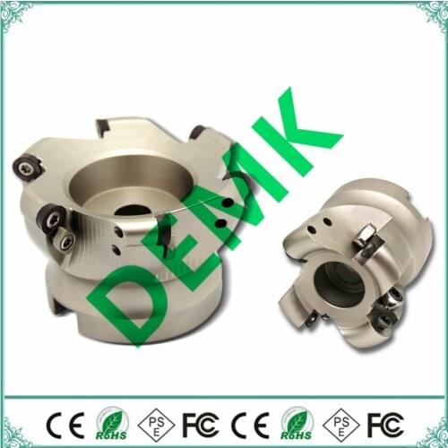 EMR 5R EMRW 6R 50-22 63-22 80-27 100-32 Face Milling Cutter Holder CNC Lathe Machine Tool for RPMW RPMT Round carbide Inserts