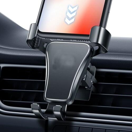 Gravity Phone Holder Car Air Vent Mount Mobile Stand Smartphone GPS Support For iPhone 12 11 Pro Max 8 7 6 Xiaomi Samsung