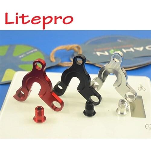 Litepro Folding Bike Da-Hon KC072 HC072 9/10/11 Speed Rear Derailleur Hanger Adapter Aluminum Alloy CNC Rear Shifter Hanger