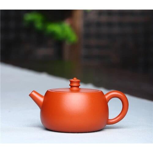 Small Capacity Teapot Yixing Purple Sand Pot Handmade Raw Ore Zhuni Yunzhu Tea Kettle Household Kungfu Teaset Gifts