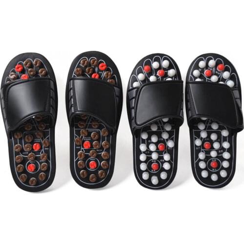 Acupressure Foot Massager Acupoint Massage Ball Slippers Therapeutic Reflexology Slippers Shiatsu Massage Health Care Therapy