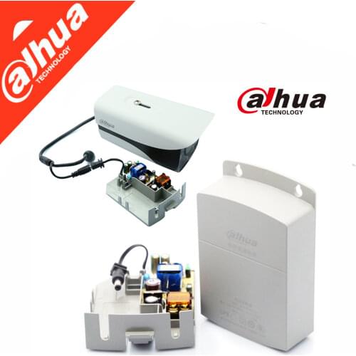 Original Dahua CCTV Adapter Waterproof Outdoor DH-PFM300 Power Supply Output 12V 2A Input 180~260V Power Switch for cctv camera