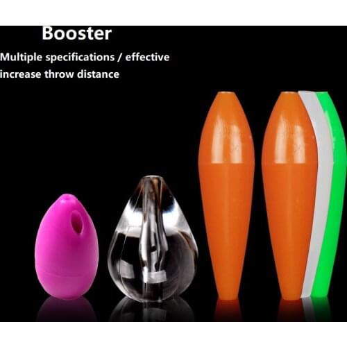 2pcs/Set sinking/floating Long Casting Spinner Thrower Fishing Lure Shot Assistant Tackle Fly Fishing Lures Accessories