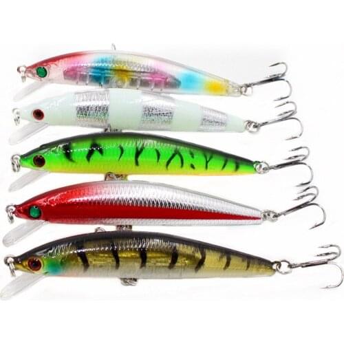 1PCS Sinking Minnow Fishing Lure 10cm/28.8g Hard Bait Wobbler Jig Bait Crankbait Carp Artificial Striped Bass Fishing Tackle
