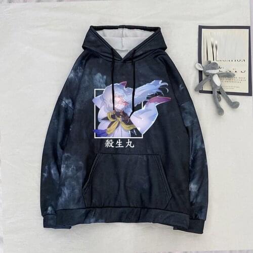 Inuyasha Harajuku Streetwear Hoodies Sweatshirts Women/man Long Sleeve Fleece Hoodie Clothes