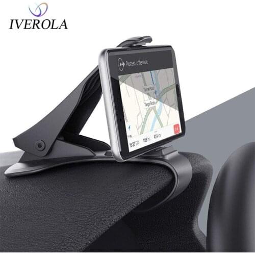 Universal Dashboard Phone Holder Mobile Stand Cell Phone Bracket for iPhone X 6 7 8 Plus Huawei Universal Car Phone Clip Holder