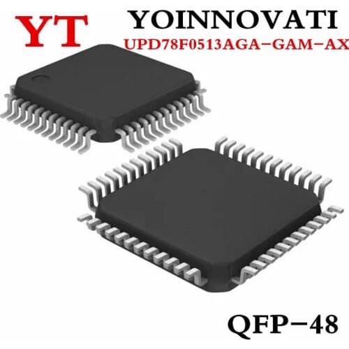 5pcs/lot UPD78F0513AGA-GAM-AX UPD78F0513AGA GAM AX UPD78F0513A D78F0513A IC MCU 8BIT 32KB 48LQFP