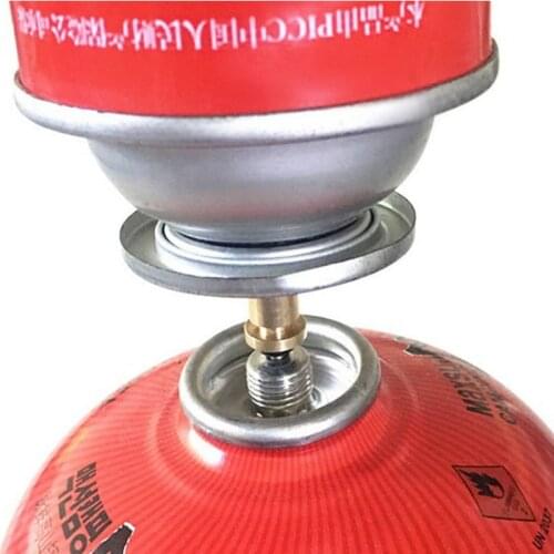 Camping Stove Gas Refill Adapter For Outdoor Hiking Inflating Canister Cylinder Gas Tank Accessories