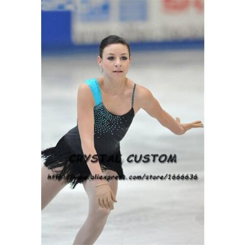 Crystal Custom Figure Skating Dresses Girls New Brand Ice Skating Dresses For Competition DR4522