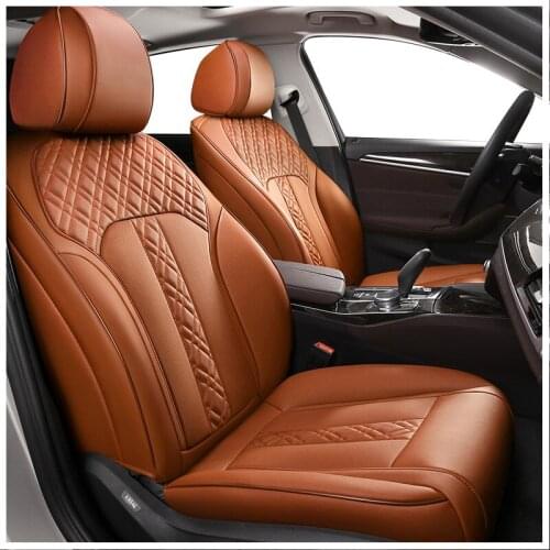 ZHOUSHENGLEE Custom Leather car seat covers For Renault Kadjar Koleos Megane II Laguna Latitude Fluence Scenic Captur Talisman