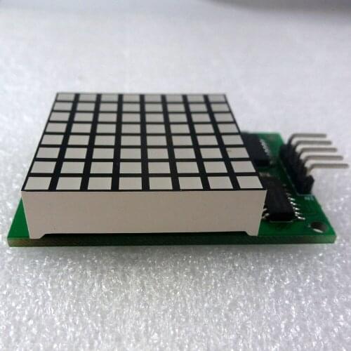 DM11A88 8x8 Square Matrix Red LED Display dot Module 74hc595 Drive for Arduino UNO PRO MEGA2560 DUE raspberry pi