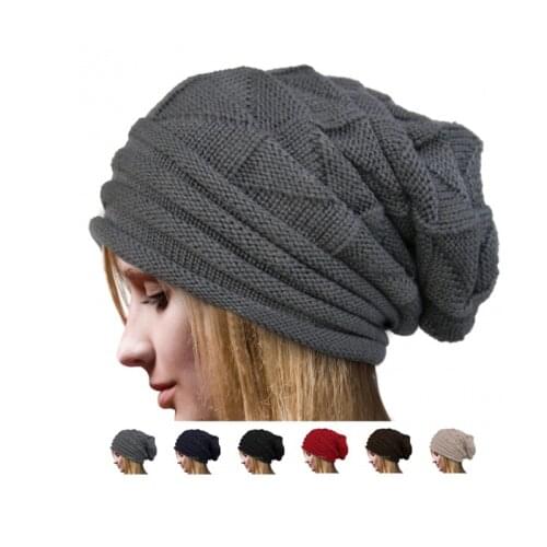 New Classic Winter Fold Flanging Knitted Hats Hedging Cap Warmer Hat Outdoor Wool Knit Cap Scarf Knitted Wool Cap Casual Hats