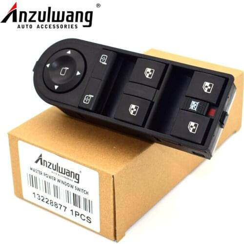 ANZULWANG Power window switch for Vauxhall OPEL ASTRA H ZAFIRA B 2004-2015 13228877 13215153